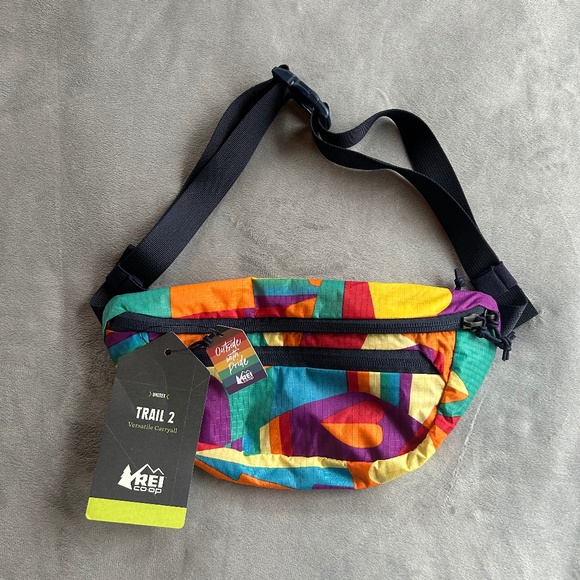 REI Handbags - NWT REI Pride Rainbow Trail 2 Fanny Hip Pack